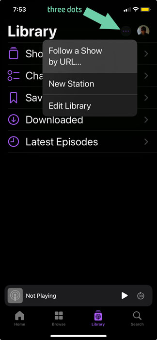 Add your ClipCast feed to Apple Podcasts